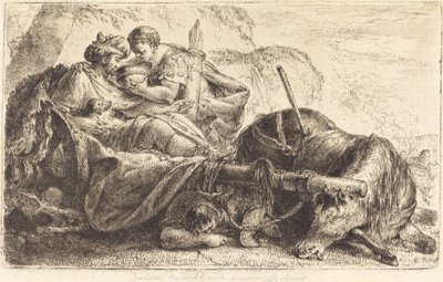 Darius Receiving Water from the Helmet of One of Alexander