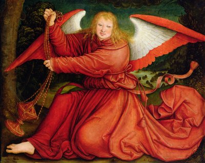 An Angel with a Thurible by Bernhard Strigel