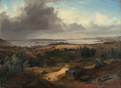Christiania Seen from Sinsen by Bernt Lund