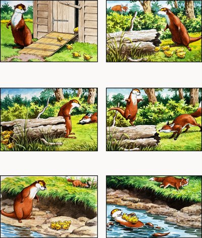 Fliptail the Otter by Bert Felstead