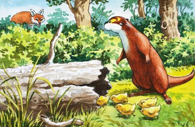 Fliptail the Otter by Bert Felstead