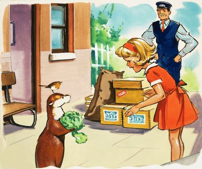 Fliptail the Otter by Bert Felstead