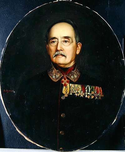 Portrait of Freidrich Wilhelm Ferdinand Ritter von Breithaupt, c. 1870 by Berta von Breithaupt