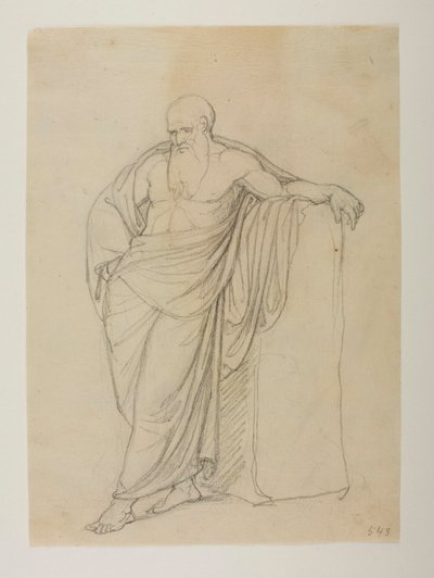 An Old Man by Bertel Thorvaldsen