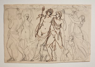 Bacchus Procession by Bertel Thorvaldsen