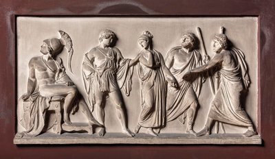 Briseis Is Led Away from Achilles by Agamemnon