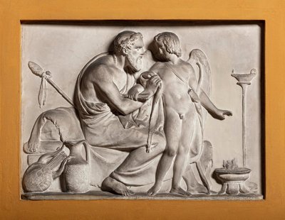 Cupid by Anacreon, Winter by Bertel Thorvaldsen
