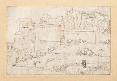 Italian Landscape by Bertel Thorvaldsen