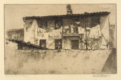 Back of a Roman House by Bertha E. Jaques