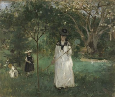 The Butterfly Hunt by Berthe Morisot