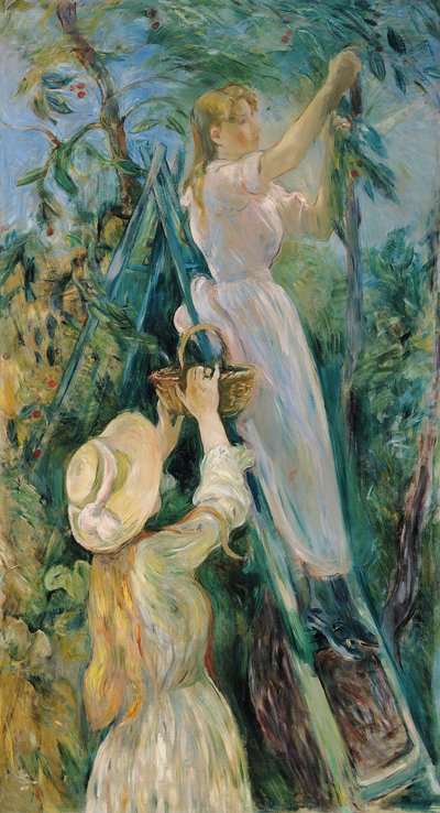 The Cherry Tree by Berthe Morisot