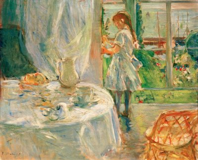 Cottage Interior or Interior in Jersey by Berthe Morisot