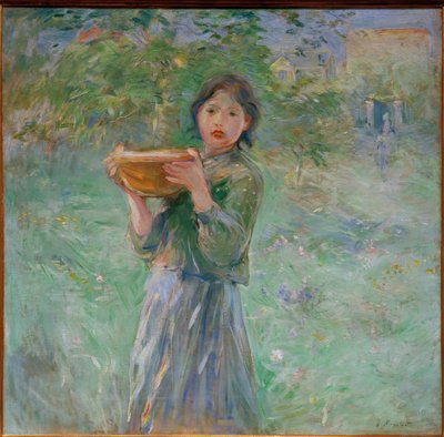 The Milk Bowl by Berthe Morisot