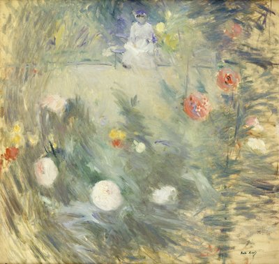 Nanny at the End of the Garden by Berthe Morisot