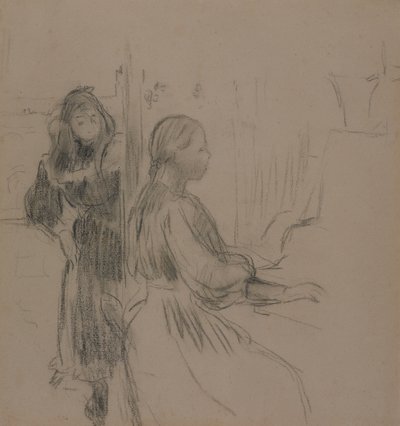 Study for La Musique, 1893 by Berthe Morisot