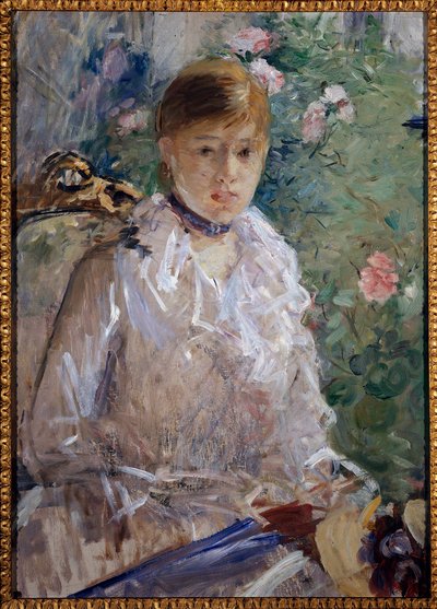 Summer or Portrait of Girl by Berthe Morisot