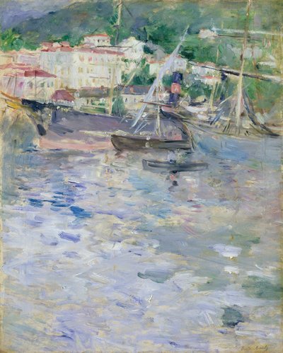 The Port of Nice by Berthe Morisot