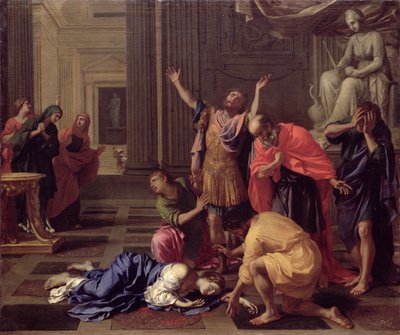 The Death of Lucretia by Bertholet Flemal