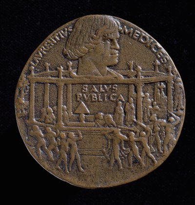 Medal with the head of Lorenzo De