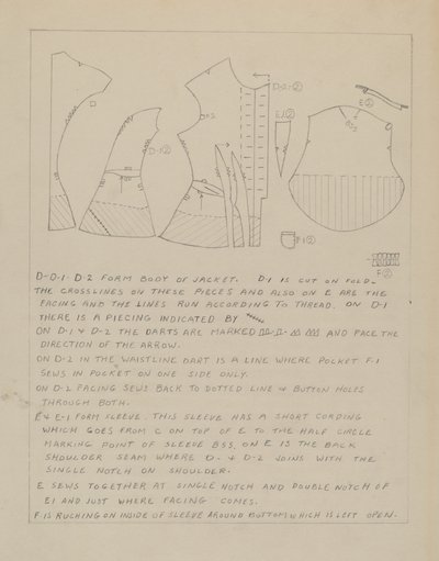 Dress Pattern by Bessie Forman
