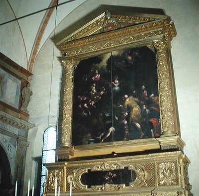 View of church organ by Biagio Falcieri