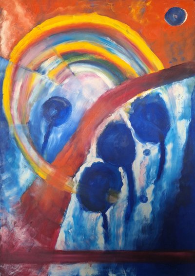 Centripetal Landscape by Bibiana Ulanosky