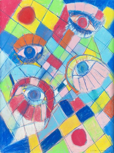 Gazes 1, 2024 by Bibiana Ulanosky