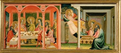 Scenes from the Story of Tobias: He Marries Sarah by Bicci di Lorenzo