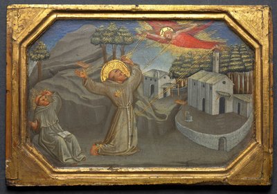 St. Francis of Assisi Receiving the Stigmata by Bicci di Lorenzo