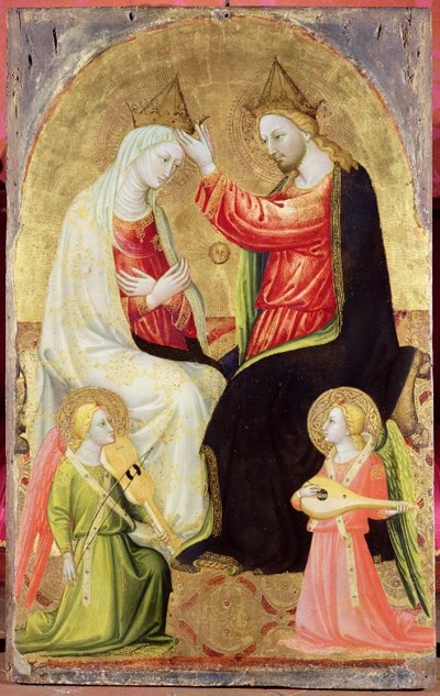 The Coronation of the Virgin by Bicci di Lorenzo