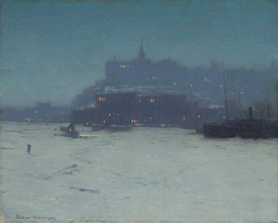 Quebec from the Harbor by Lowell Birge Harrison