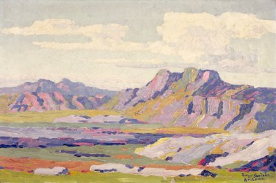 In the Painted Desert, Arizona by Birger Sandzen