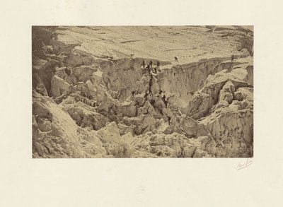 Ascent of Mont Blanc by Bisson Frères