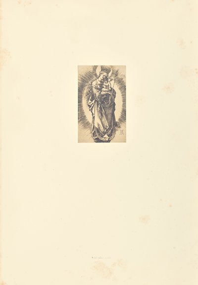 The Virgin with the Crown of Stars and Scepter by Bisson Frères