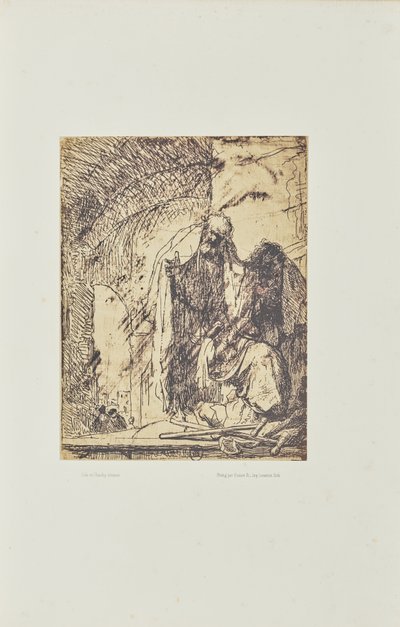 Peter and John at the Gate of the Temple by Bisson Frères