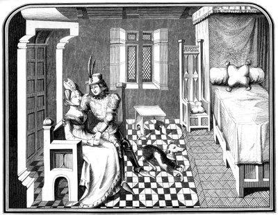 A Knight and a Lady by Bisson and Cottard