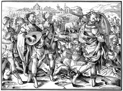 Wandering Minstrels by Bisson and Cottard