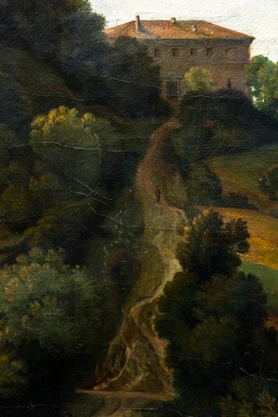The Villa Madame in Rome (detail) by Blaise-Alexandre Desgoffe