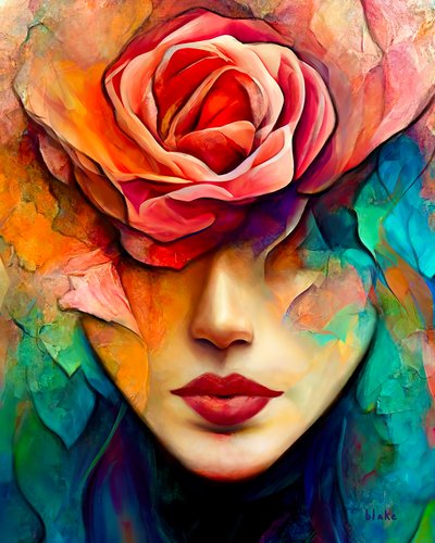 Kiss From A Rose by Blake Munch