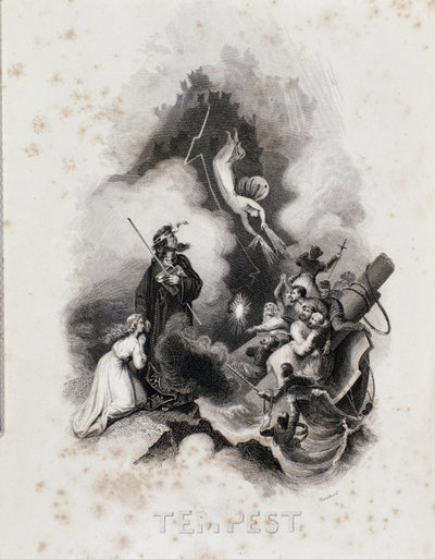 Engraving for the First Act of William Shakespeare
