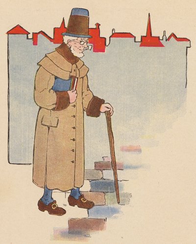 Nursery rhyme: Old Grimes by Blanche Fisher Wright