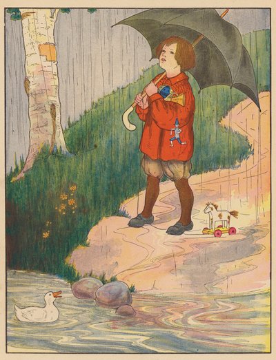 Nursery rhyme: Rain by Blanche Fisher Wright
