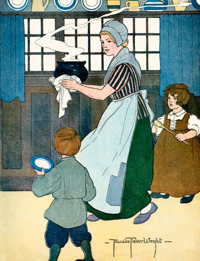 Pease Porridge Hot by Blanche Fisher Wright