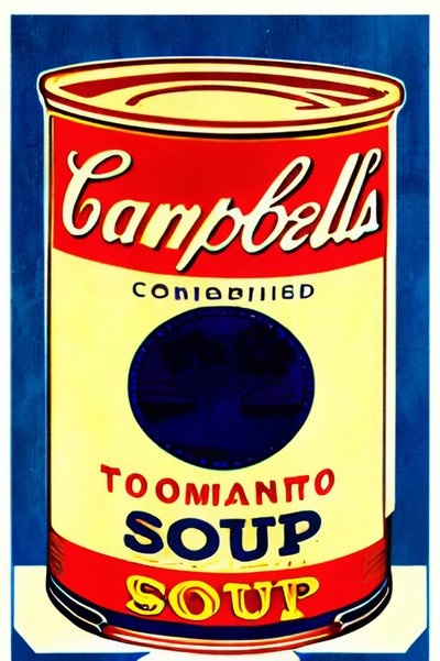 Bold Graphic Soup Can by Bo Anderson