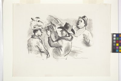Horse Auction by Boardman Robinson