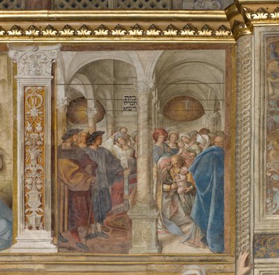 Central Nave, Fourth North Span, Circumcision by Boccaccio Boccaccino