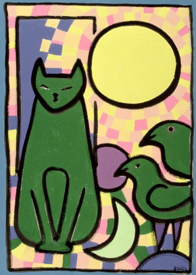 Sun Cat, 2000 by Bodel Rikys