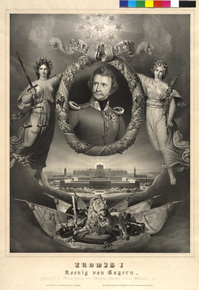 Count Palatine Louis I, King of Bavaria by Bodmer (after)