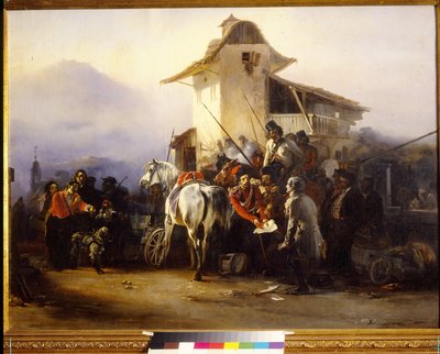 The Arrest of a Spy by Bogdan Willewalde