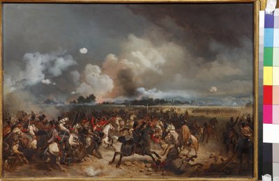 The hussars on the attack during the storming of Warsaw on September 1831 by Bogdan Willewalde